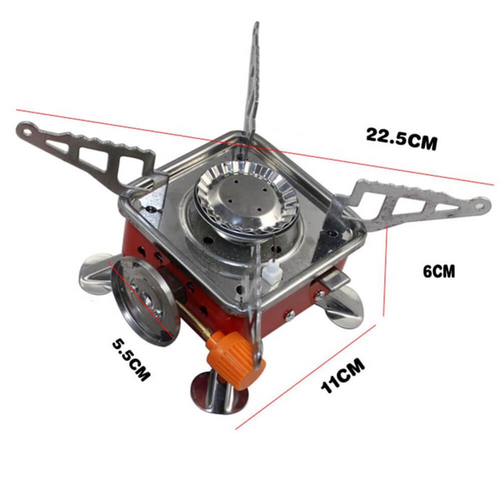 เตาแก๊สปิคนิค แบบพกพา K-202 K202 ชุดเล็กกะทัดรัดพกพาสะดวก เหมาะสำหรับตั้งแคมป์และเดินป่า