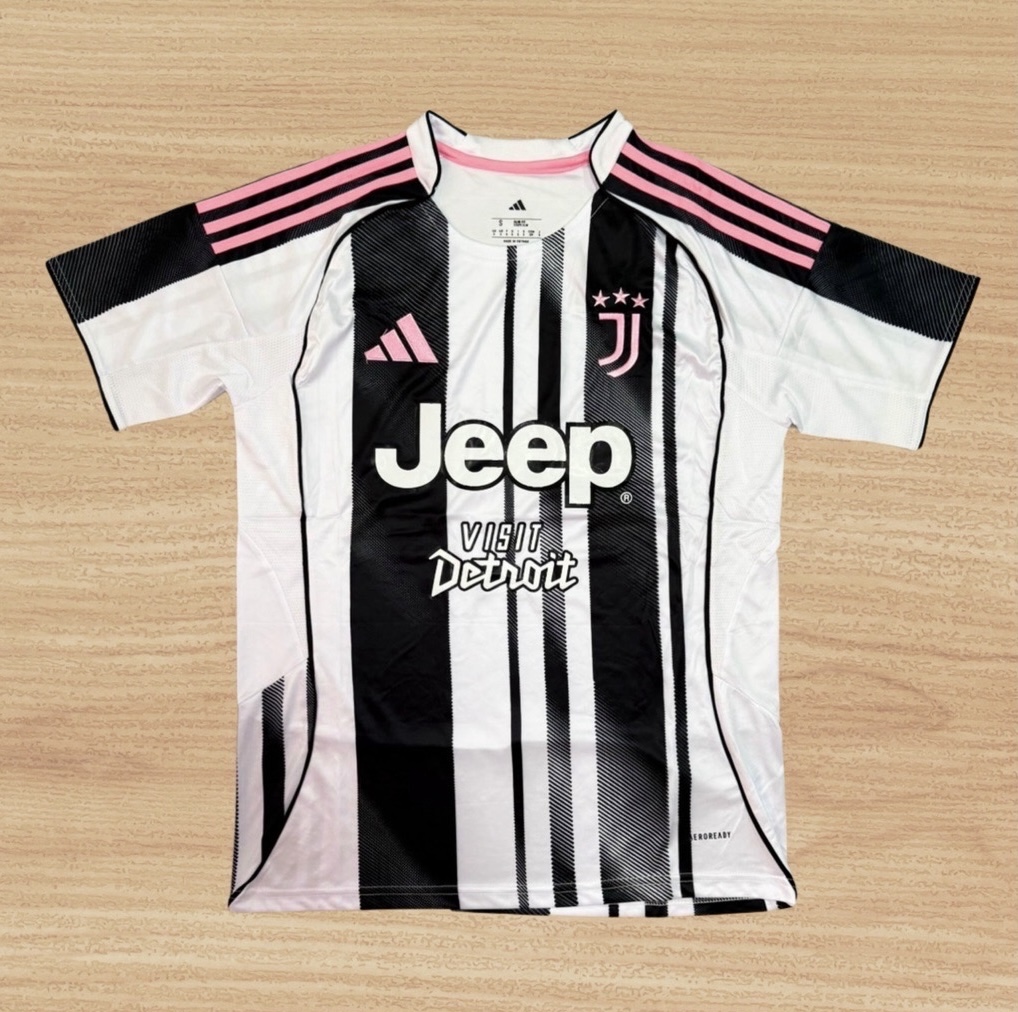 เสื้อฟุตบอล ยูเวนตุส เหย้า Fans Edition เกรดแฟนบอล 2026