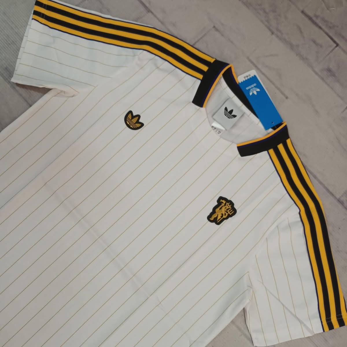 เสื้อฟุตบอล Terrace Icons ปี 2025/26 สโมสรแมนยู สีขาว เกรดแฟนบอล พรีเมี่ยม💯