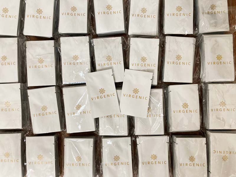 สกรีนซองฟอยด์ จำนวนน้อย-มาก ฟรี!! จัดวางโลโก้และข้อความ