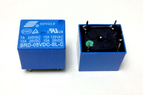 5VDC SONGLE Power Relay 5V Relay 5V