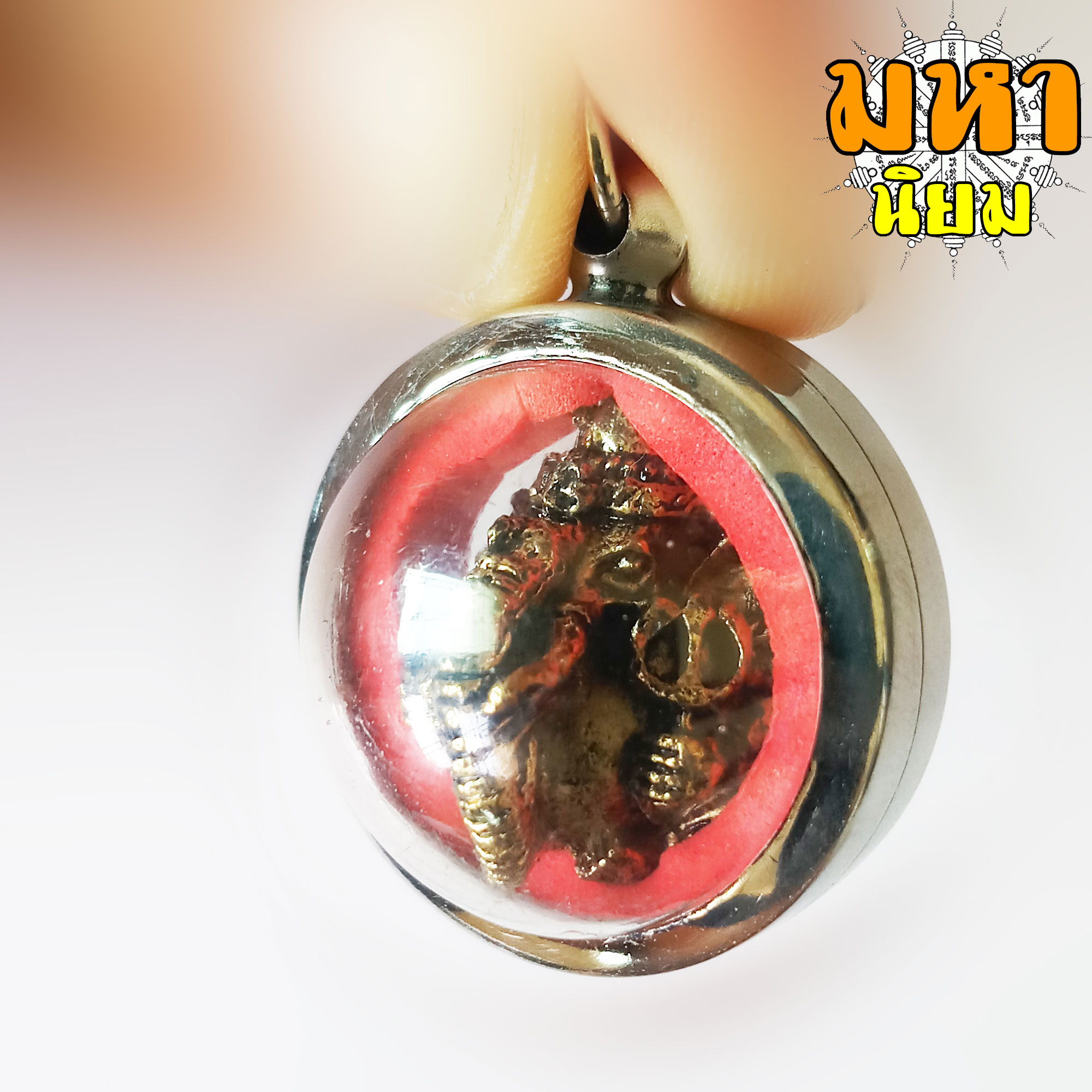 พระพิฆเนศ ประทานพร เจริญโภคทรัพย์ เลี่ยมกรอบอย่างดี