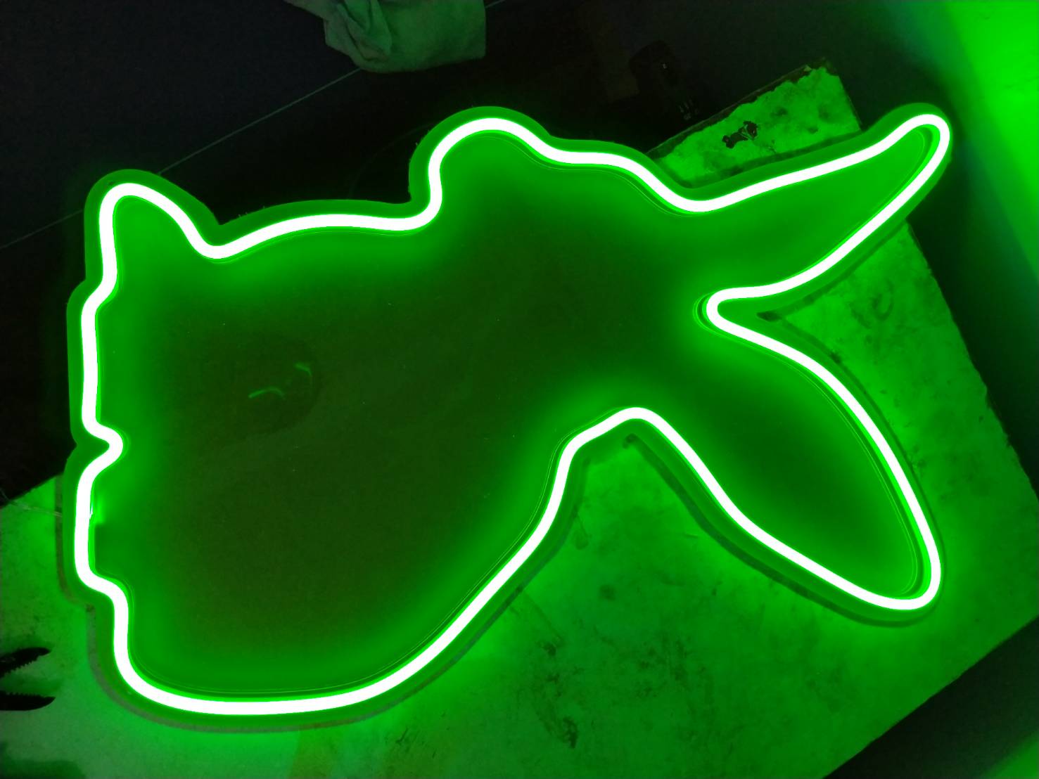 ป้ายไฟ neon flex ร้านอาหารสัตว์งานเกษตรแฟร์