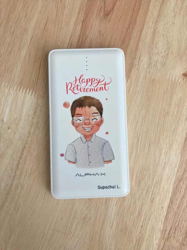 Power Bank แบตสำรอง รูปคู่ ของขวัญวันเกิด วันครบรอบ วันจบการศึกษา