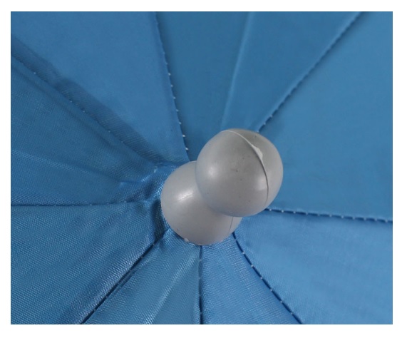 ร่มตอนเดียว 16 นิ้ว สีฟ้าเข้ม