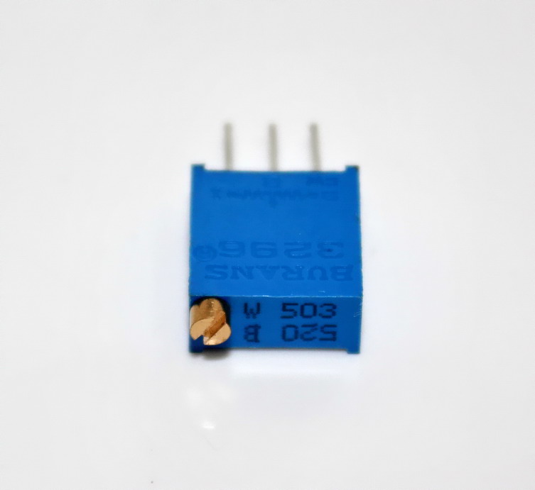 ตัวต้านทานปรับค่าได้ 5K แบบละเอียดหมุน 25 รอบ Trimpot 5 K 25 Turns 3296 Series Potentiometer Valiable Resisaor