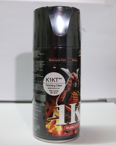 สีซามูไร สีพ่นรถมอเตอร์ไซค์ SAMURAI K1KT เคลียร์ประกาย