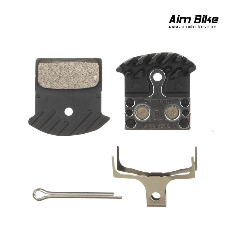 ผ้าเบรคดิสเบรค J04C METAL PAD & SPRING (with Fin)