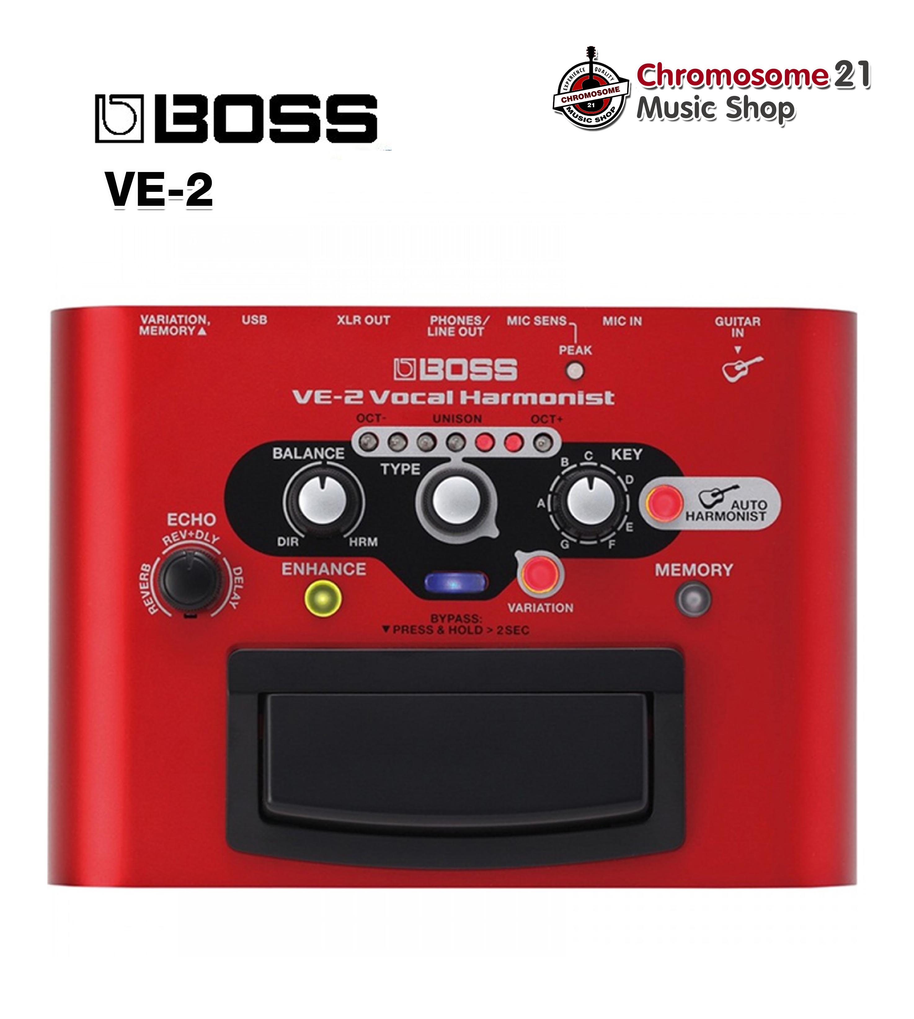 เอฟเฟคร้อง Boss VE-2 Vocal Harmonist