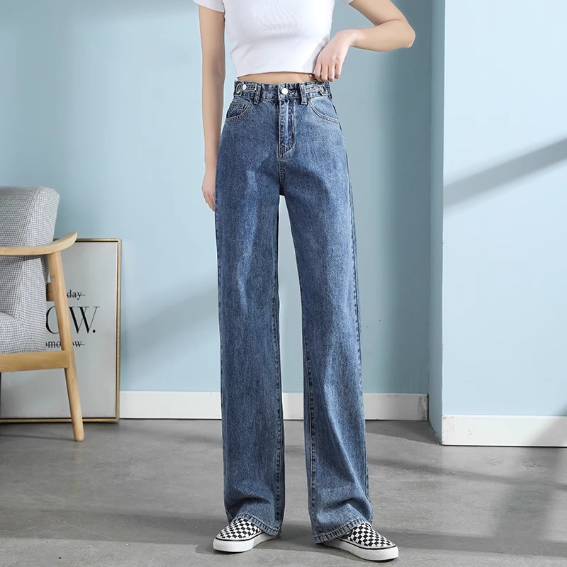 Pre - กางเกงยีนส์คล้ายจ้าวลู่ซือ ZhaoLusi ฟ้าอ่อน 2023