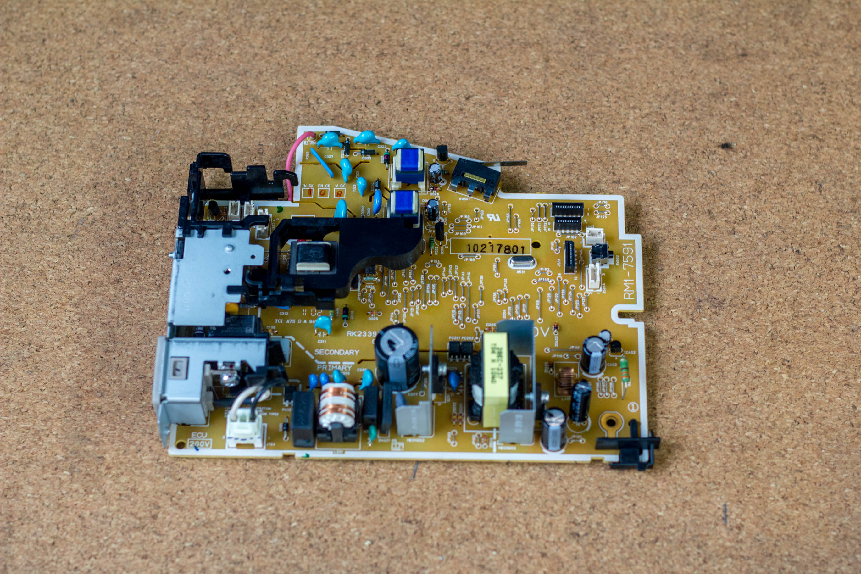 Engine Control PCB ( Power supply ) บอร์ดพาวเวอร์ซัพพลาย Canon LBP 6000 /LBP 6030 / HP LaserJet P1102 / P1102w / P1005 / P1006 /