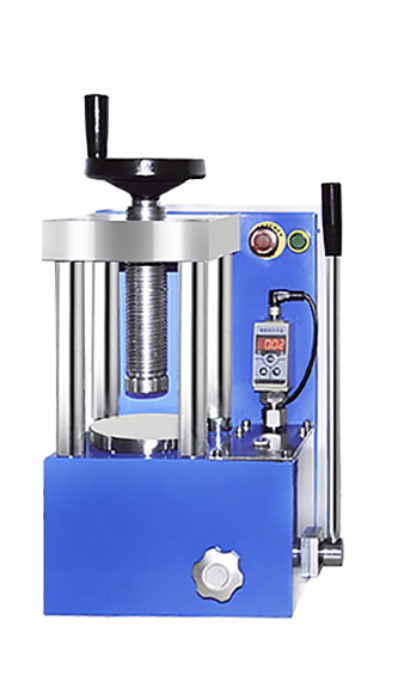 เครื่องกดไฮดรอลิกไฟฟ้าในห้องปฏิบัติการ 20–60 ตัน สำหรับอัดเม็ดผง | Laboratory Electric Hydraulic Press Machine