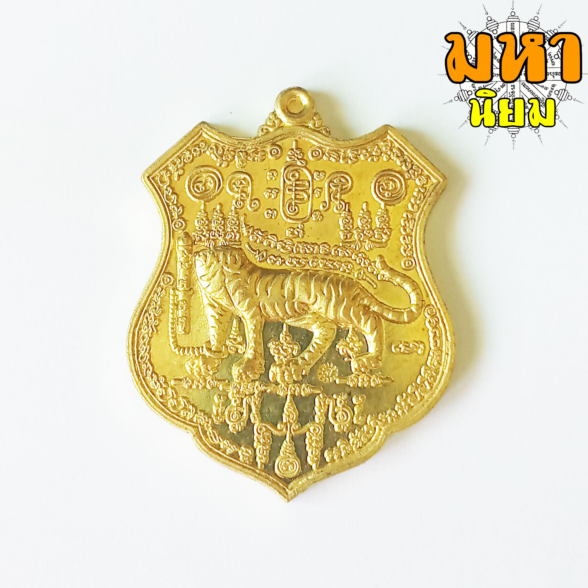 เหรียญเสือหัวขาดตัวหนึ่ง หลวงพ่อไฉน ฉนฺทสาโร จ.ขอนแก่น พร้อมกล่องอย่างดี