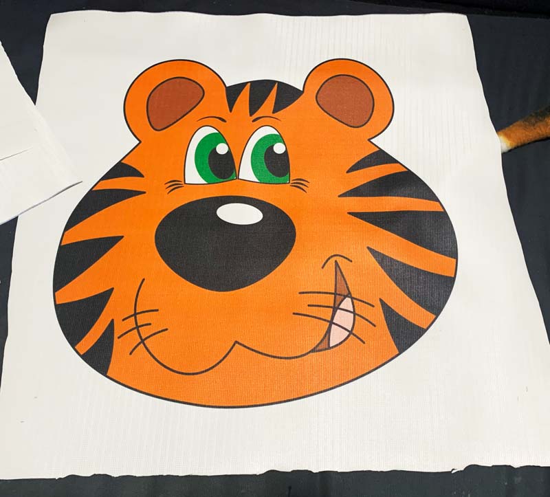 พิมพ์หนังแท้ หนังเทียม PU อัดลาย 4 สี ตัวอย่าง