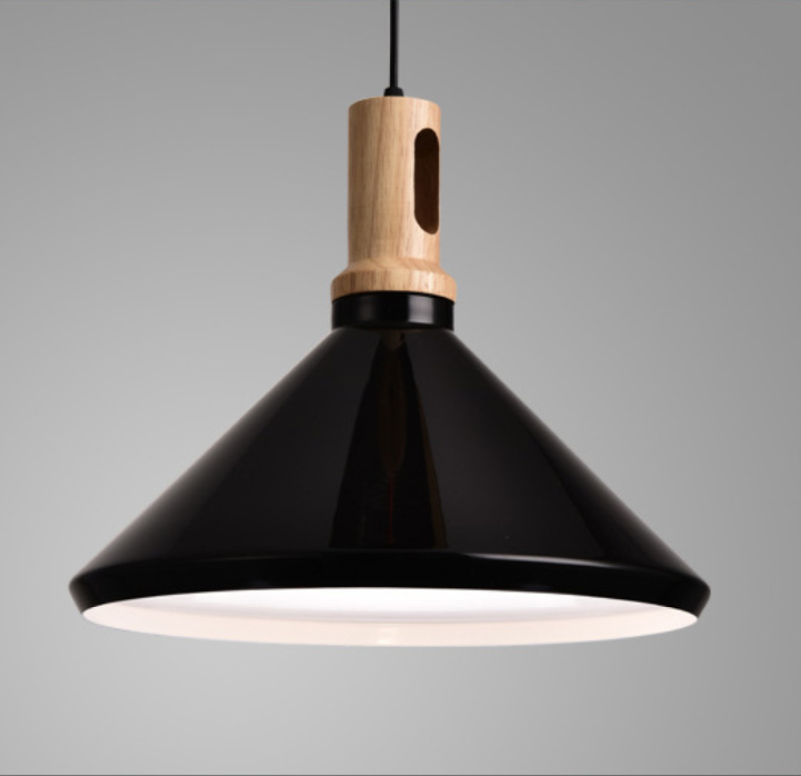 โคมไฟห้อยเพดานนอร์ดิกหัวไม้