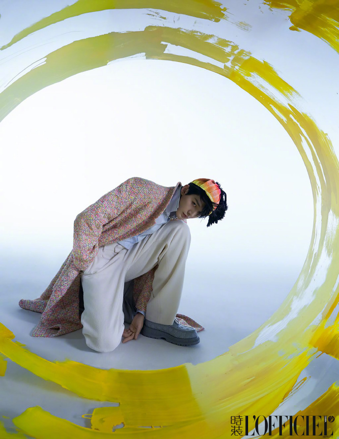 Pre - นิตยสาร L’Officiel China เติ้งเหวย DengWei 2024+ โปสเตอร์พับ