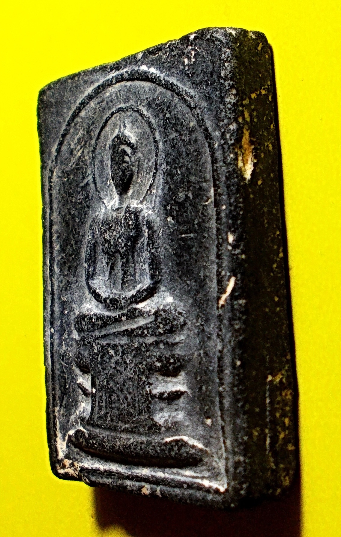 สมเด็จหลังยันต์นะฤาชา หลวงพ่อสำเนียง อยู่สถาพร วัดเวฬุวนาราม #lnw381 (ขายแล้ว)