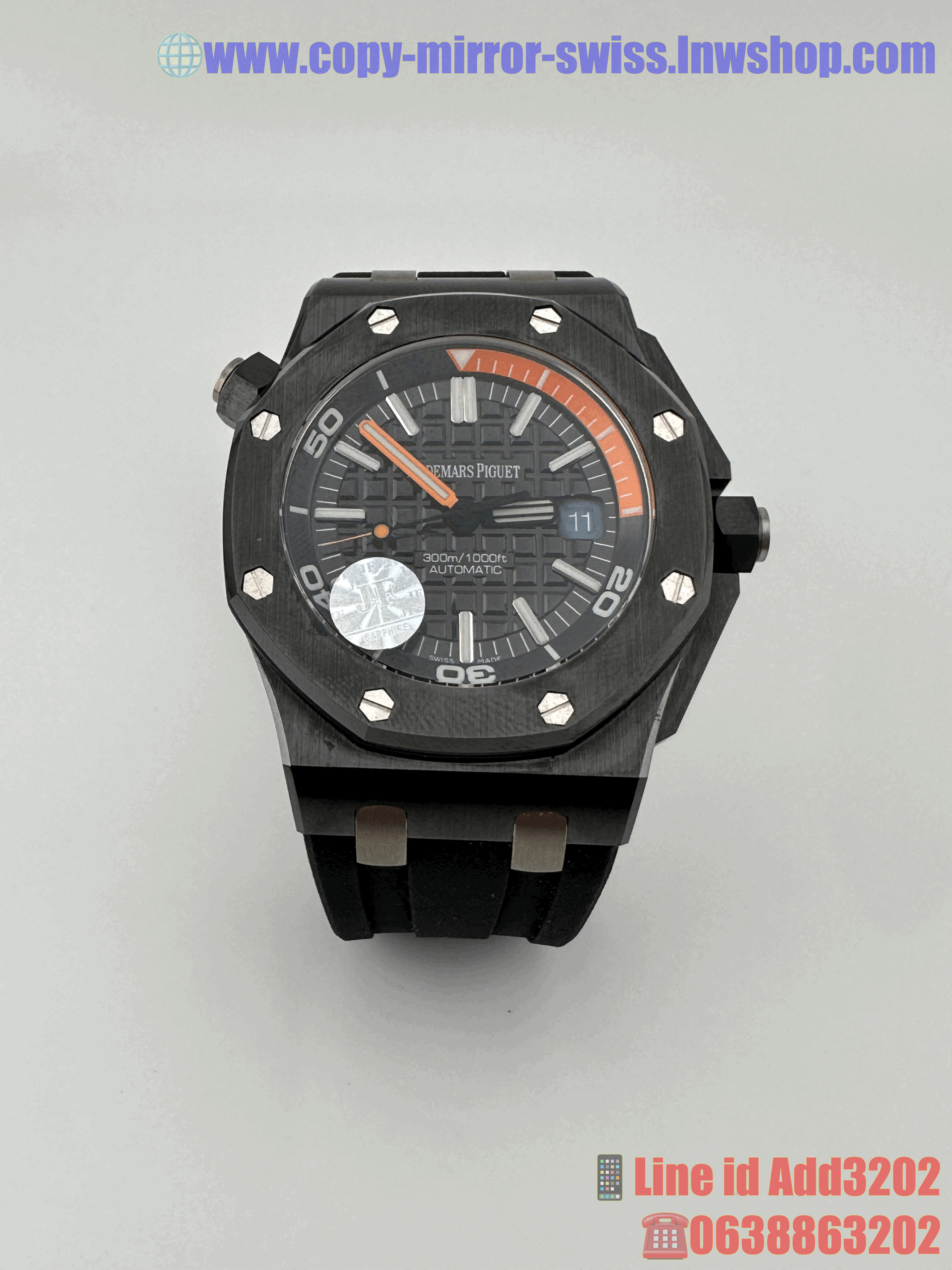 Audemars Diver 300 Ceramic 15707CE (Swiss JF)