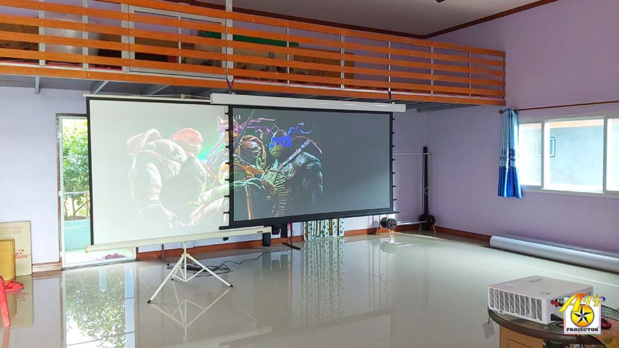 จอไฟฟ้า ALR 150 นิ้ว 16:9 (premium)