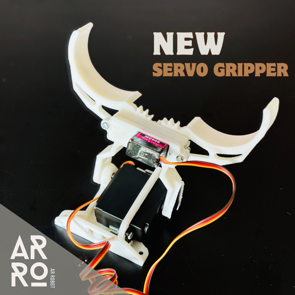 มือจับเซอร์โว Mg90s + MG996-995 มือจับกริปเปอร์ 3D เชอร์โวใหญ่ตัวยก Servo Grirpper