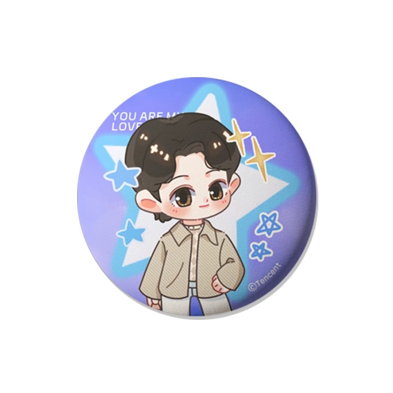 Pre - เข็มกลัด Goods ห้วงประกายพร่างพรายรัก YouAreMyLoverFriend 舍不得星星/ZhangXincheng WangYuwen