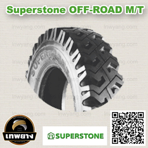 7.00-16 8PR ยี่ห้อ SUPERSTONE รุ่น OFF ROAD M/T ยางรถจี๊บ รถทหาร