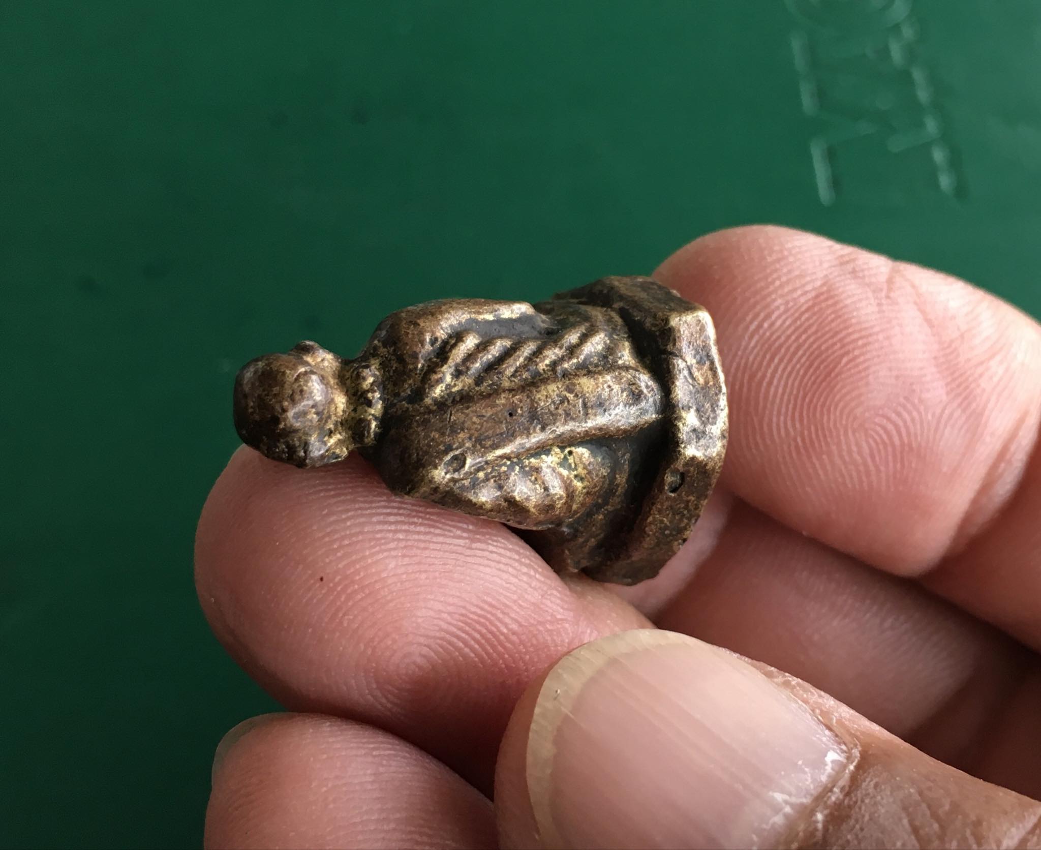 รูปหล่อ หลวงพ่อทบ พิมพ์ 94 อุดกริ่งนิยม ออกวัดชนแดน ปี2516