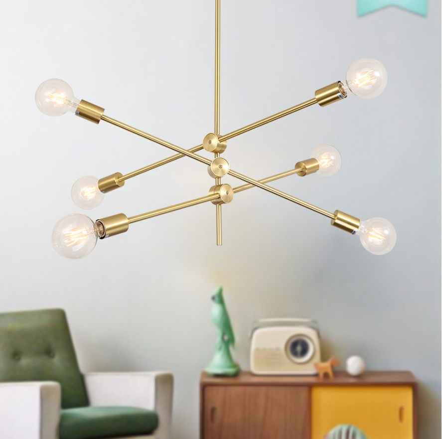 โคมไฟห้อยเพดาน Nordic luxury modern