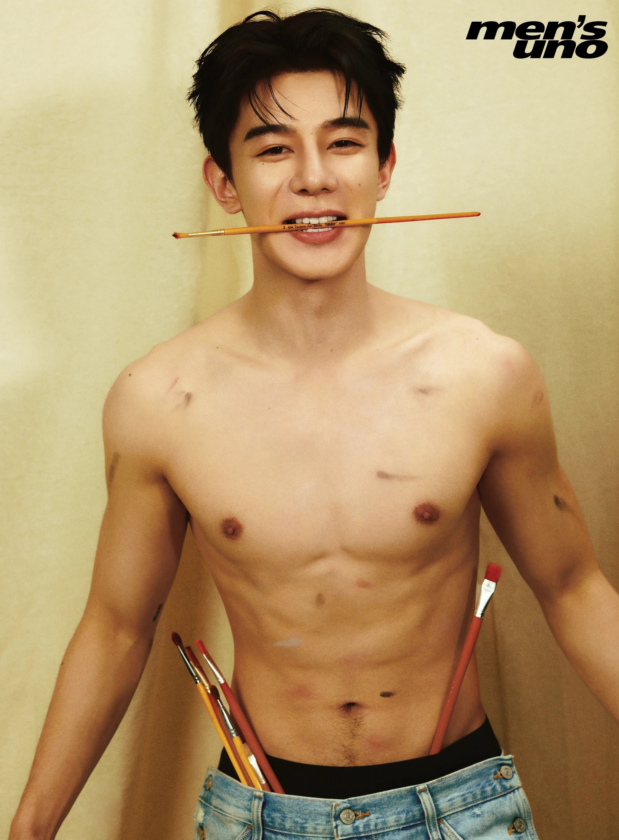 Pre - นิตยสาร Men’s Uno หน้าภายใน เซี่ยจือกวง XiaZhiguang 2023+การ์ด