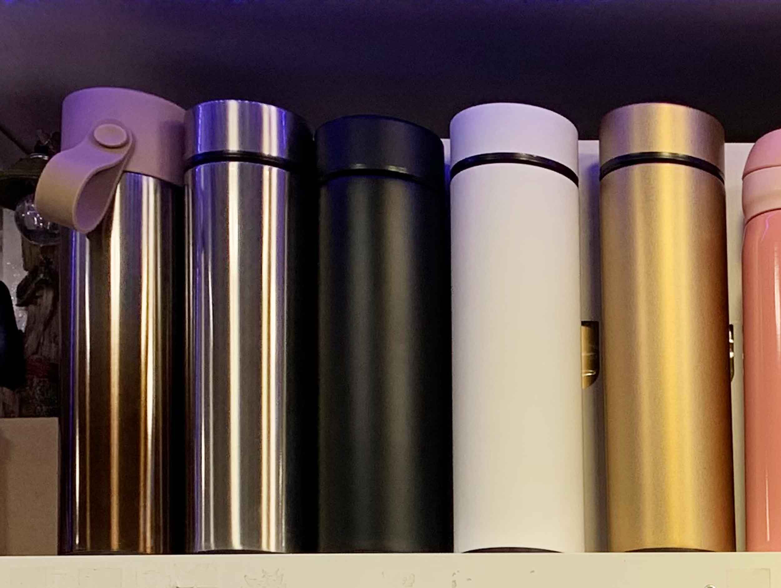 กระบอกน้ำพร้อมพิมพ์ ขนาด 500 mL. ฝาเกลียว