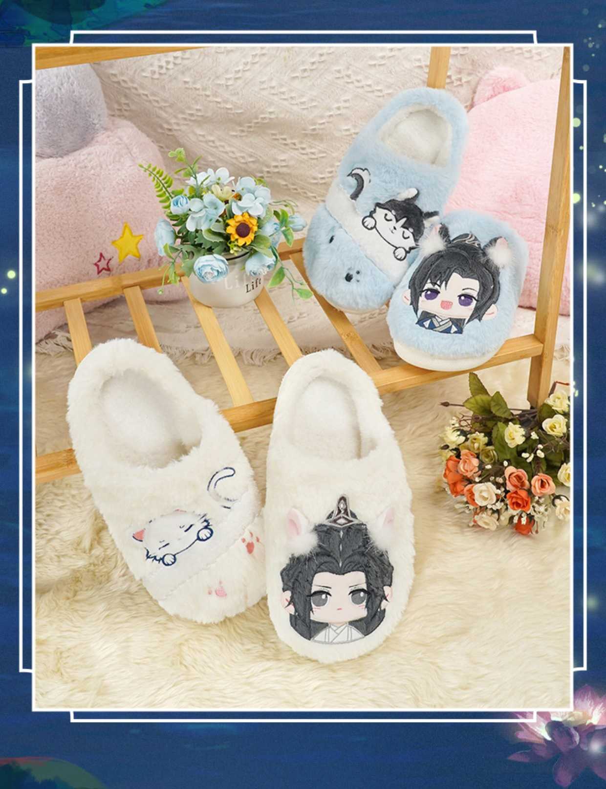 Pre - omodoki รองเท้าลาย #ฮัสกี้หน้าโง่กับอาจารย์เหมียวขาวของเขา