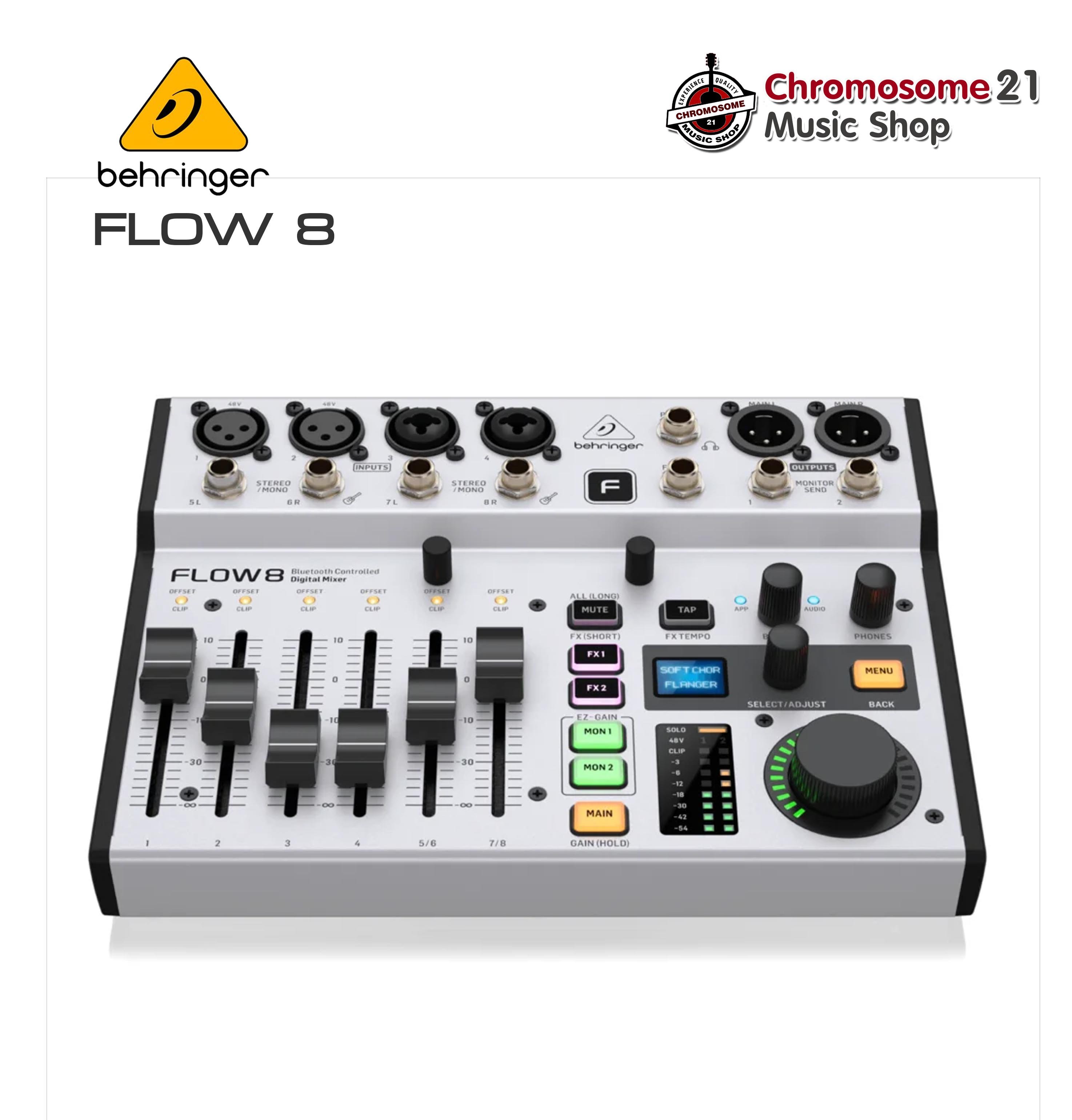 Behringer FLOW 8 Digital Mixer มิกเซอร์ดิจิตอล