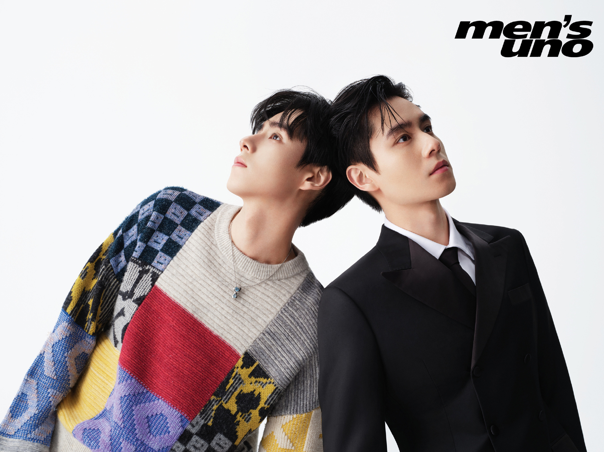 Pre - นิตยสาร men's uno หูอี้เทียน HuYitian 3/2024+โปส อฟช.