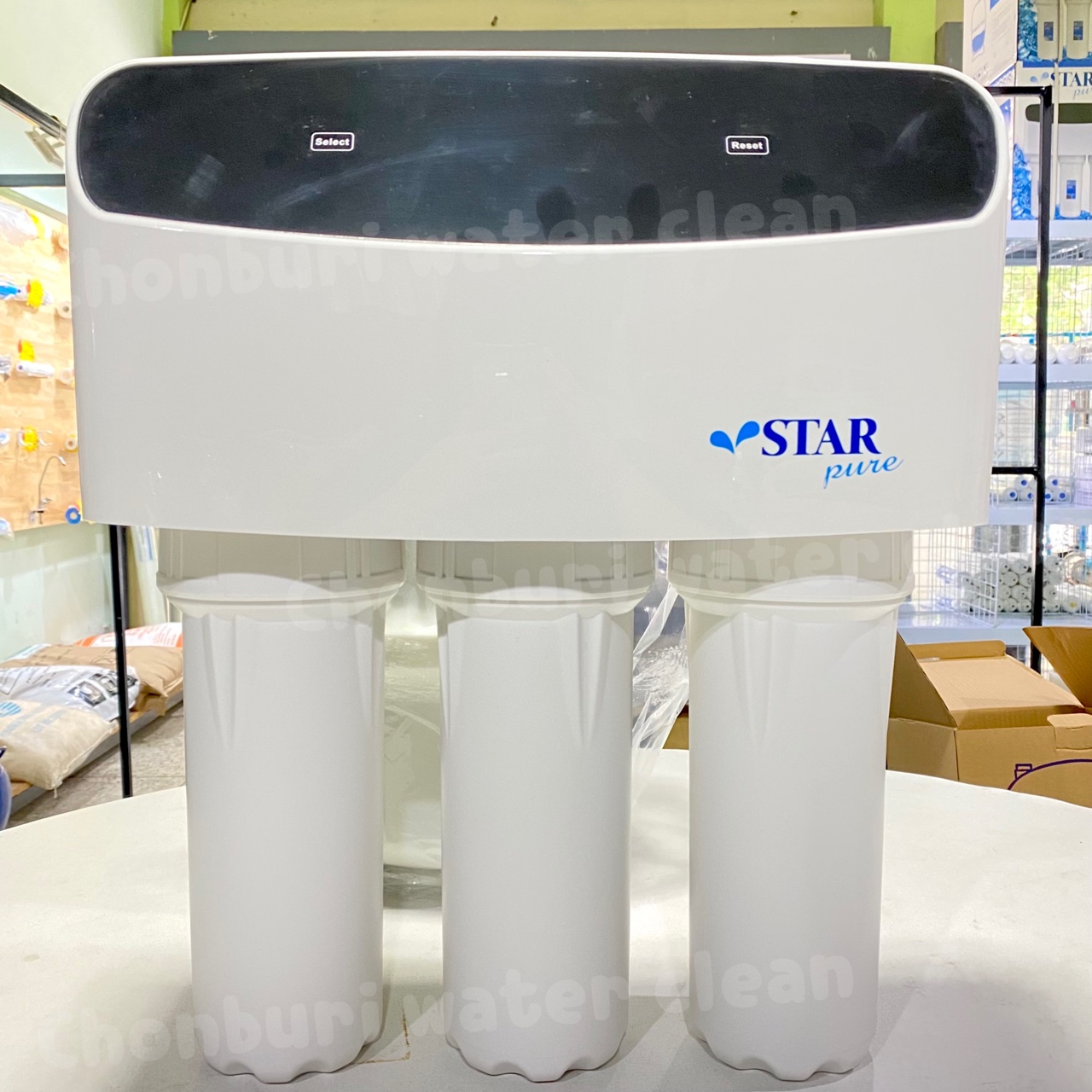 เครื่องกรองน้ำ Star Pure RO 150 GPD (5 ขั้นตอน RX-RO-5F) *พร้อมติดตั้งฟรี*