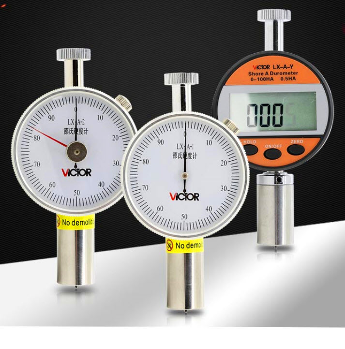 Shore Hardness Tester (เครื่องวัดความแข็งยาง) ยี่ห้อ LX Series A แบบ 1 เข็ม และ 2 เข็ม