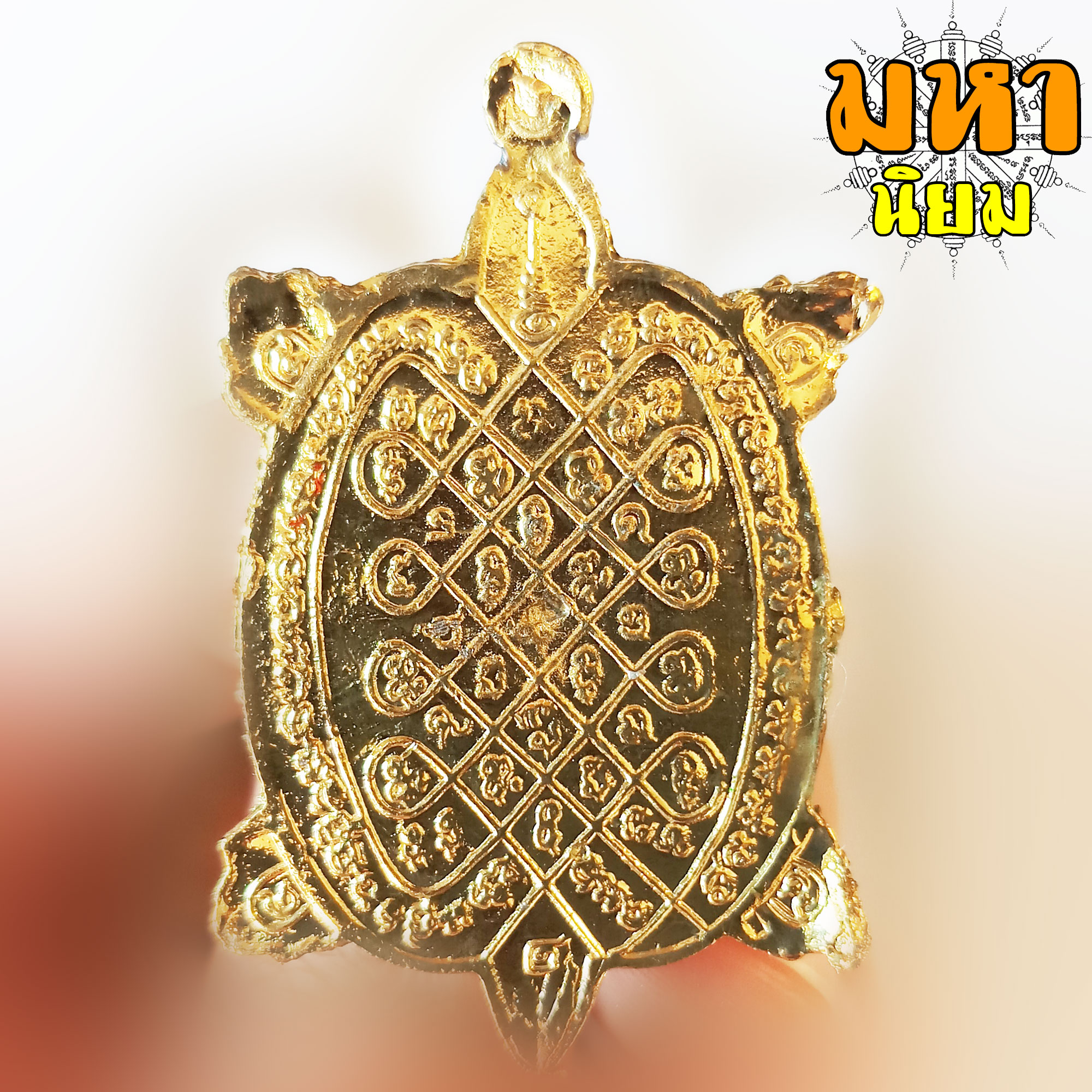 เหรียญพญาเต่าเรือน รุ่นปลดหนี้ หลวงปู่หลิว วัดไร่แตงทอง เนื้อกะไหล่ทอง ลงสี