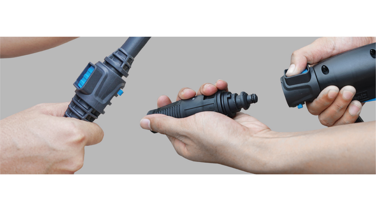 [HW-FD] เครื่องฉีดน้ำแรงดันสูง Zinsano AmazingPlus - แรงดันสูงสุด100บาร์ อุปกรณ์พร้อมใช้งาน