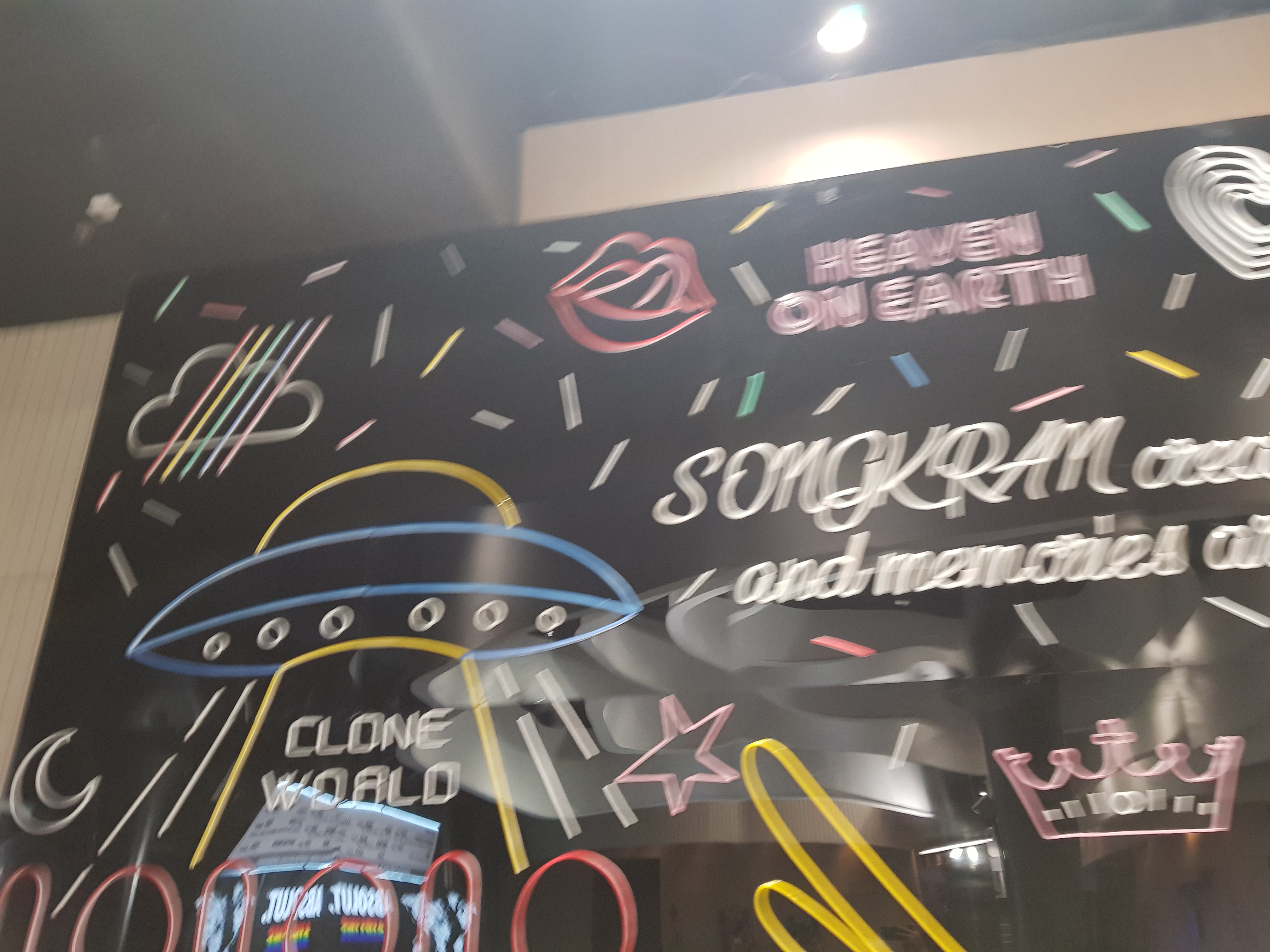 ป้ายไฟ neon flex งานเทศกาลสงกรานต์