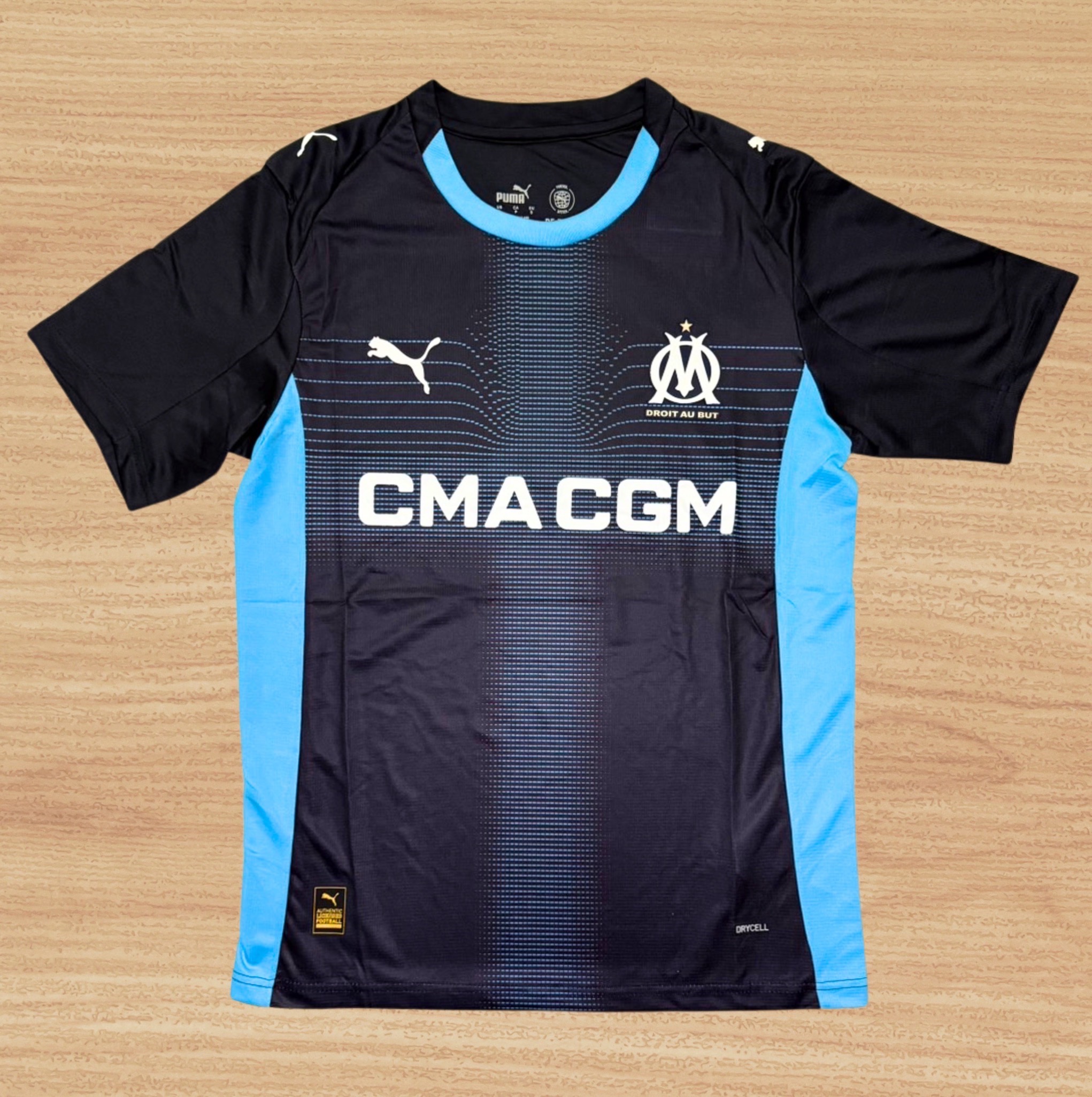 มาใหม่ New Marseille Home & Away เกรดแฟนบอล Soccer Jersey Fans Edition 2025