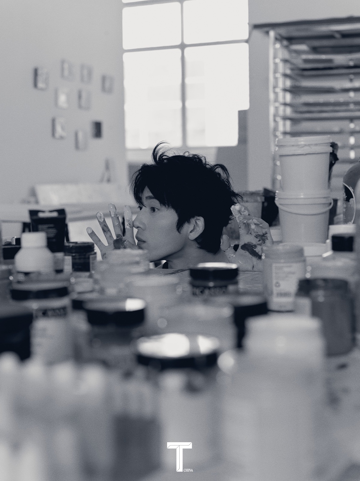 Pre - นิตยสาร T Magazine China จิ่งป๋อหรัน JingBoran 2023 + โปสเตอร์ อฟช.