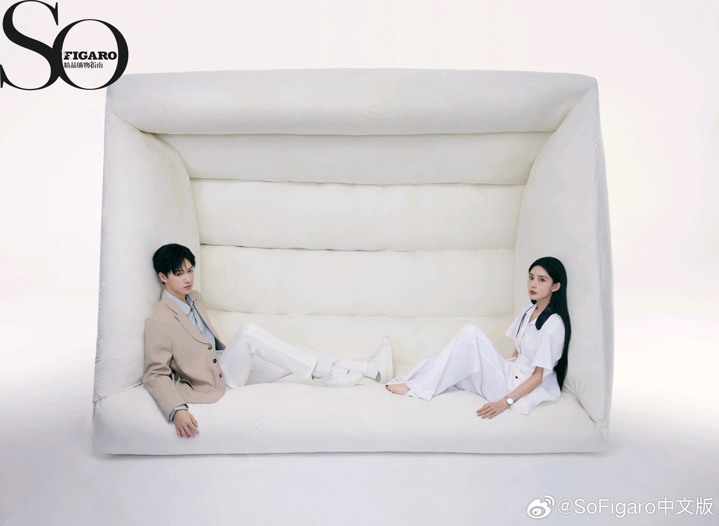 Pre - นิตยสาร SoFigaro เมิ่งจื่ออี้ MengZiyi LiYunrui Blossom 2024