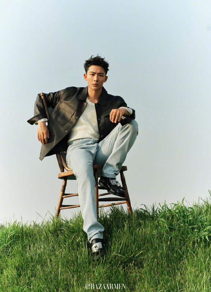 Pre - นิตยสาร Harper's Bazaar Men จางหว่านอี้ zhangwanyi 张晚意 2025+ การ์ด