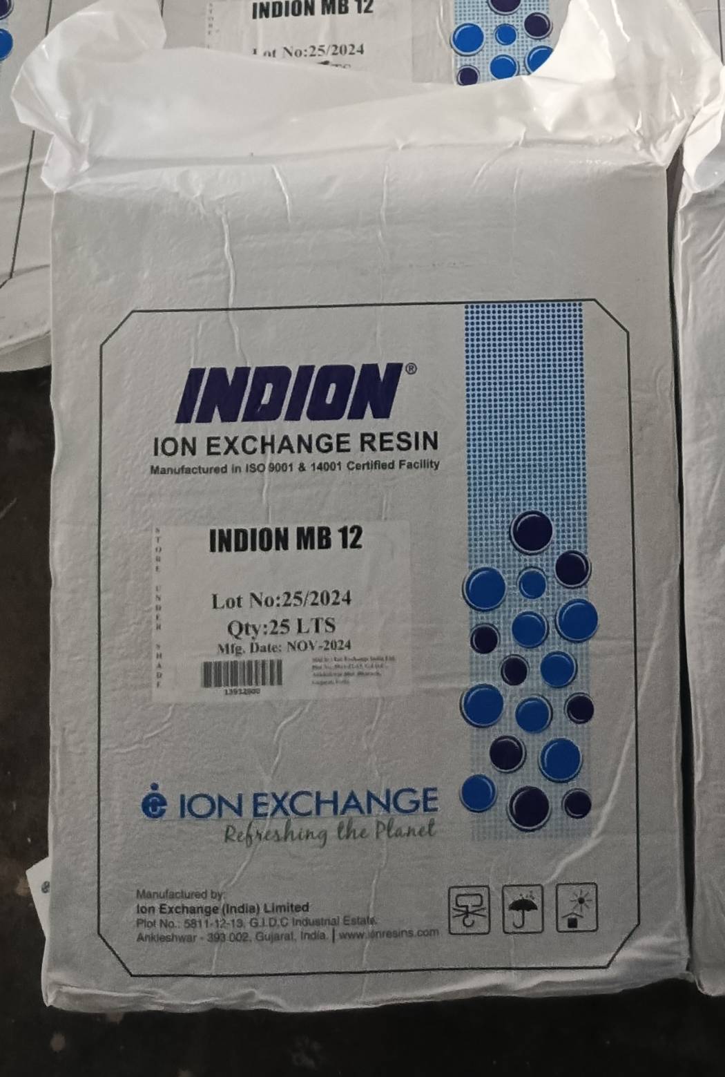 สารกรองเรซิ่น DI (สอบถามราคากับทางร้าน)