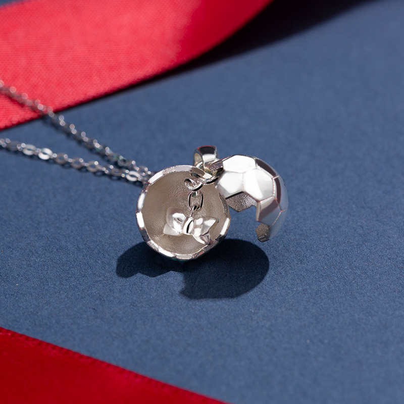 Pre - สร้อยคอ Conan #ยอดนักสืบจิ๋วโคนัน โซ่เงินรุ่น50cm(อฟช.จีน)