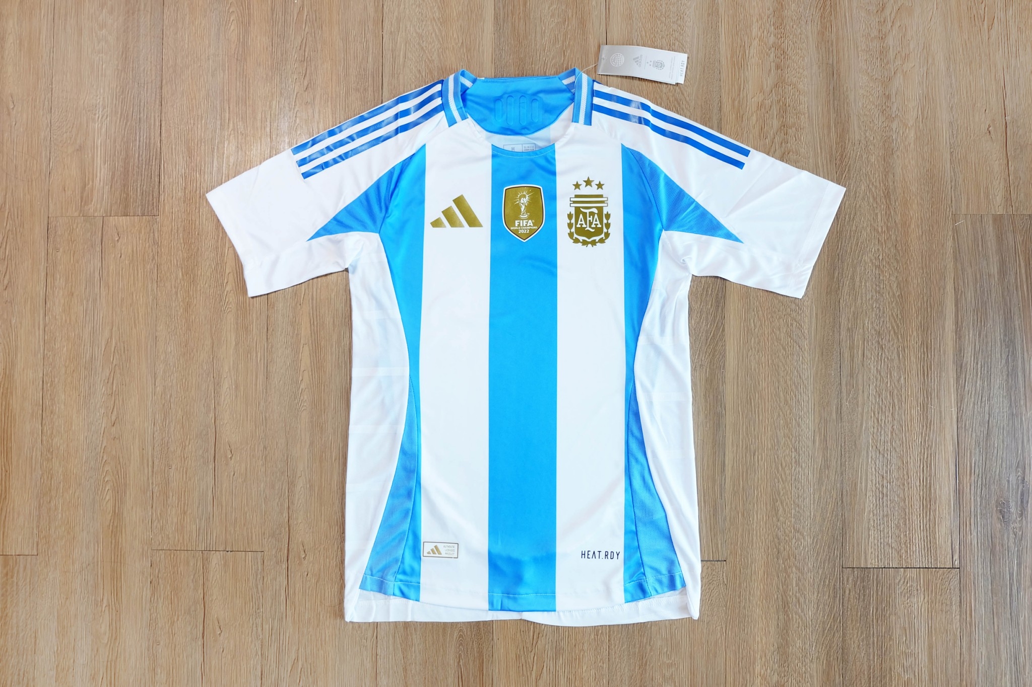 เสื้อทีมชาติอาเจน เหย้า สีฟ้า เกรดนักเตะ 2024 พร้อมอาม