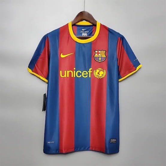 Retro เสื้อบาร์เซโลน่าย้อนยุค Barcelona Vintage Jersey เสื้อบอลบาร์เซโลน่าย้อนยุค