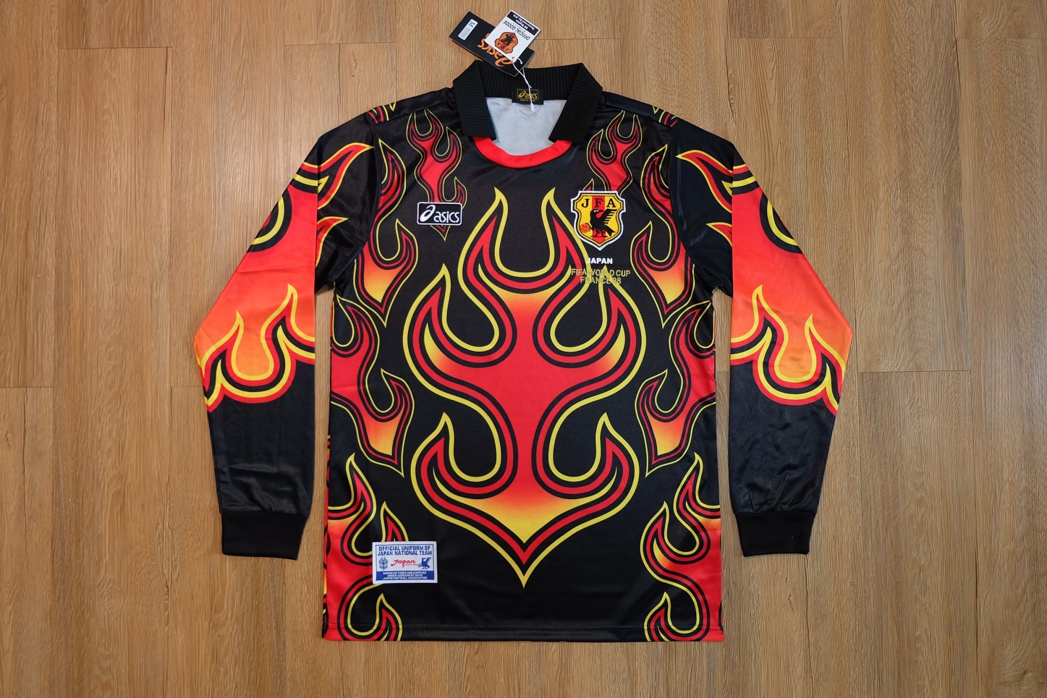 Retro เสื้อฟุตบอลญี่ปุ่น แขนยาว 1998