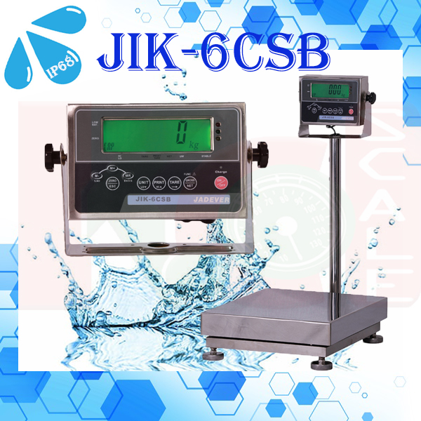 เครื่องชั่งวางพื้น รุ่น JIK-6CSB ยี่ห้อ JADEVER