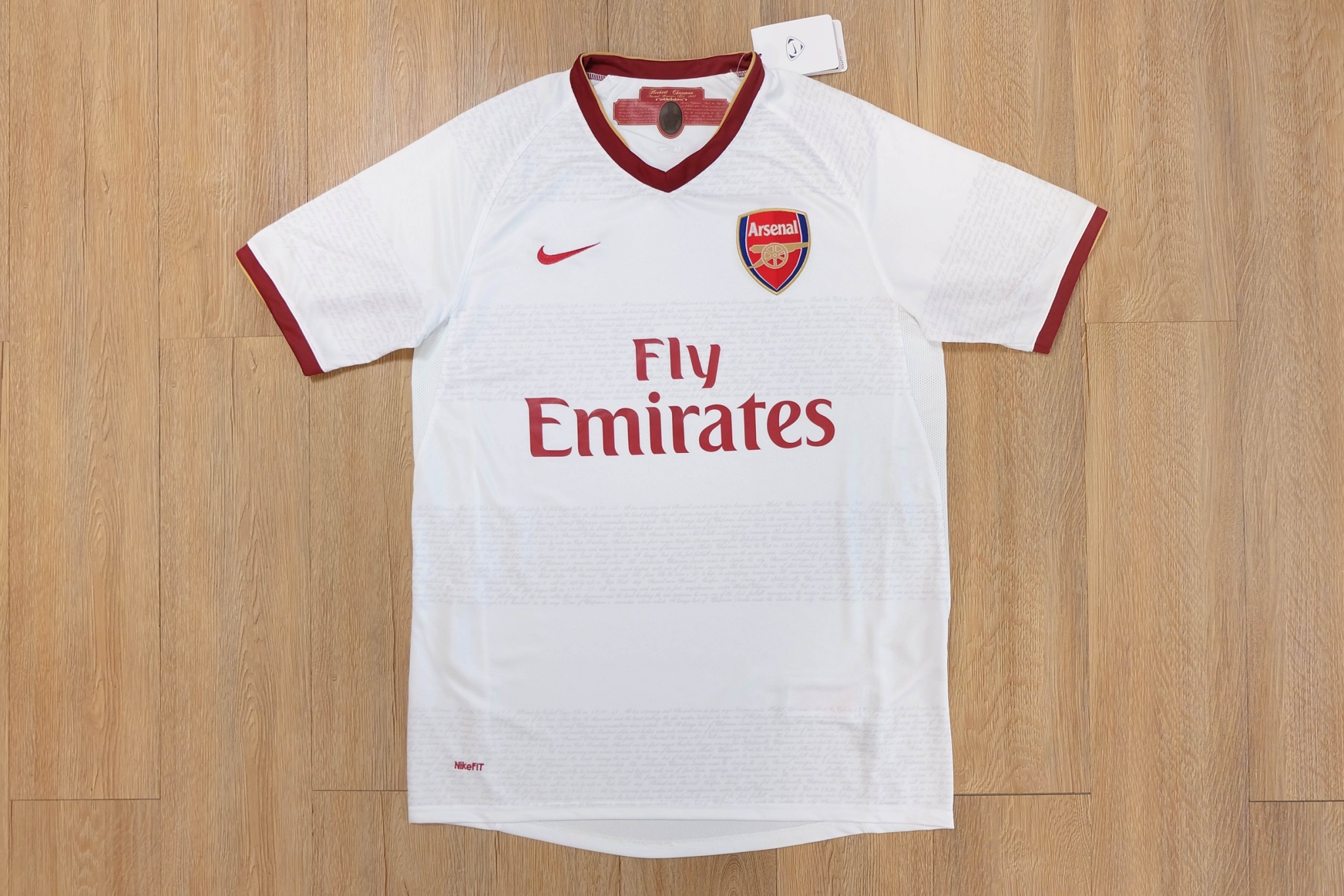 RETRO เสื้อฟุตบอลย้อนยุค อาร์เซนอล เกรดเเฟนบอล