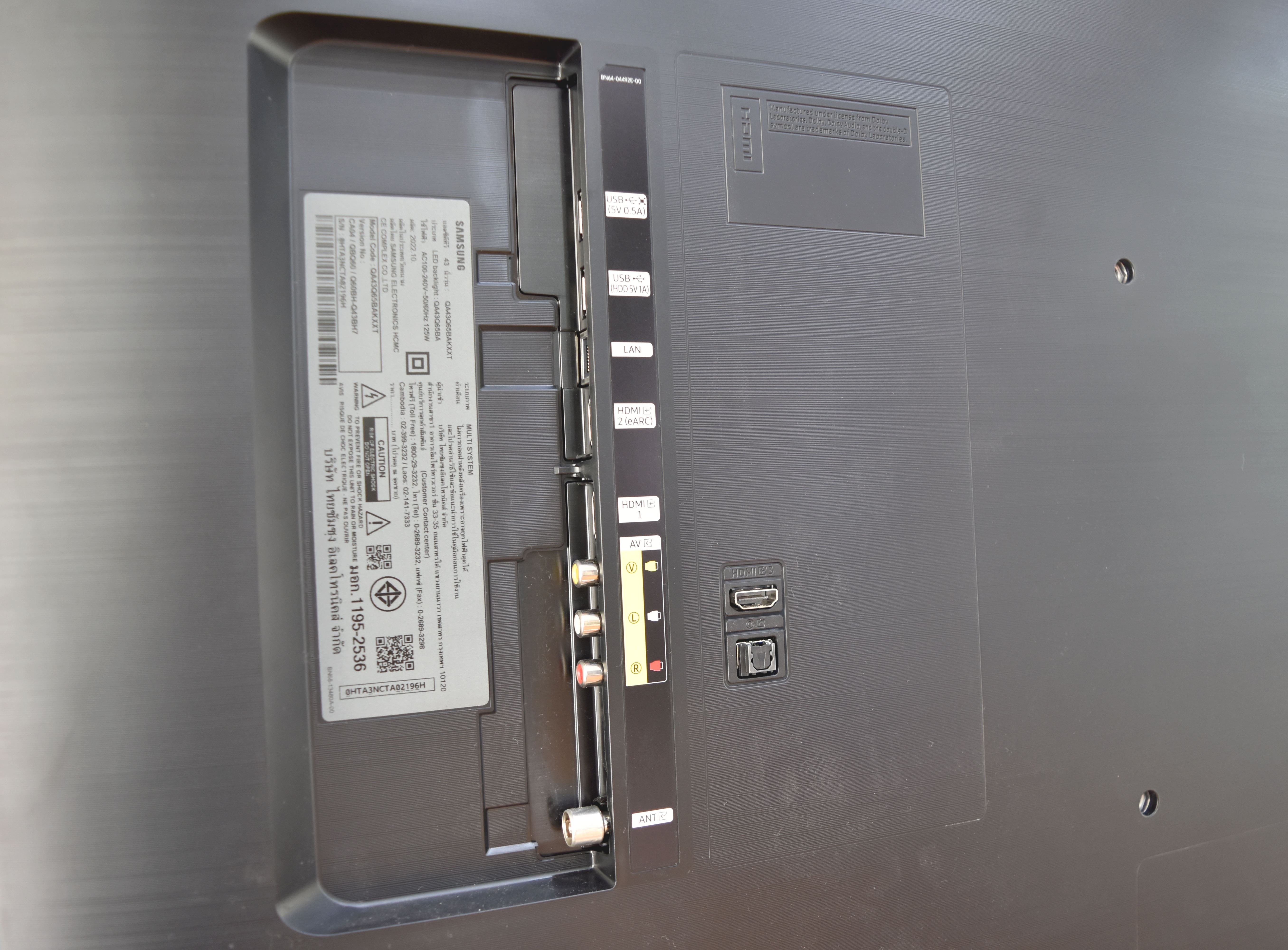 TV SAMSUNG 43” นิ้ว ปี 2022